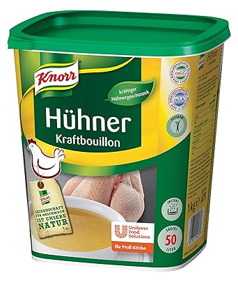 Knorr Huhner Kraftbouillon Huhnerbruhe Mit Kraftigem Huhngeschmack 1er Pack 1 X 1 Kg Amazon De Lebensmittel Getranke