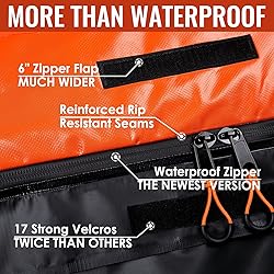Car Rooftop Cargo Carrier Bag, 15 Cubic Feet