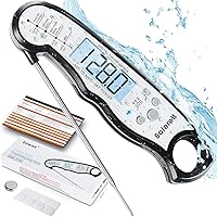 Saferell Instant Read Meat Thermometer for Cooking, Fast & Precise Digital Food Thermometer with Backlight, Magnet…