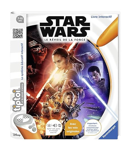 Ravensburger 00678, Tiptoi Buch, Star Wars Episode 7 (Französiche Version)