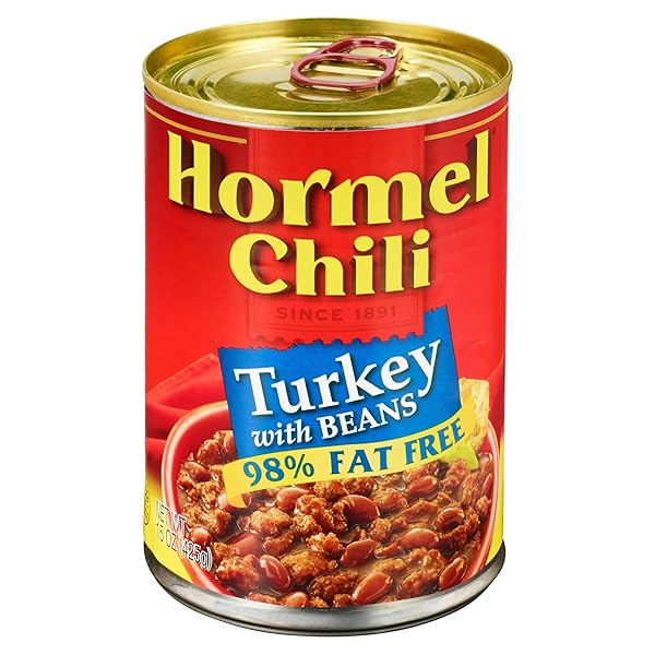 HORMEL CHILI, TURKEY WITH BEANS, 15 OZ