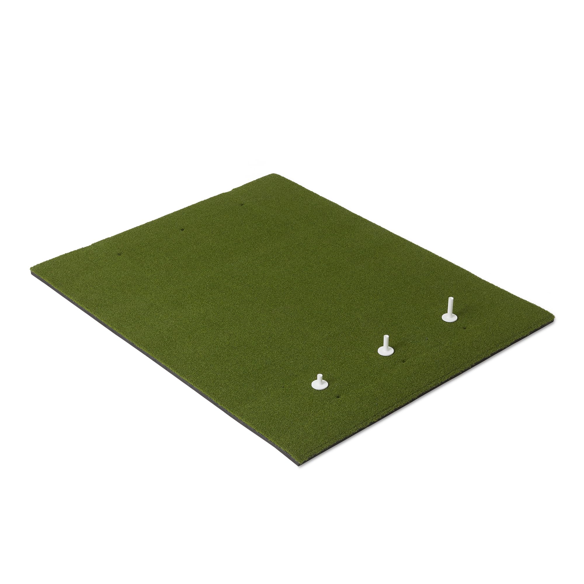 Photo 1 of Amazon Basics Golf Hitting Practice Mat with Multiple Tee Positions, 5' x 4'