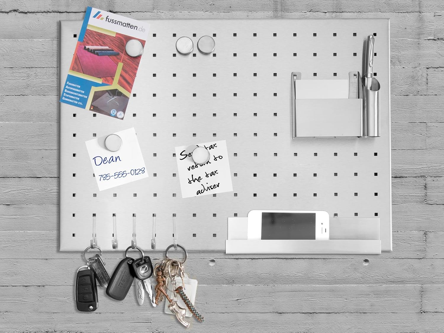 Master of Boards Stainless Steel Memo Board Shanghai