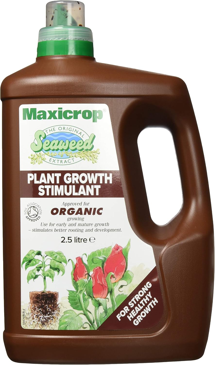 Maxicrop All Purpose Plant Growth Stimulant, 2.5L, Natural Seaweed Based Liquid Biostimulant