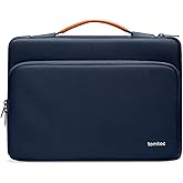 tomtoc 360 Protective Laptop Carrying Case for 16-inch New MacBook Pro M3/M2/M1 Pro/Max A2991 A2780 A2485 2023-2019, Water-Resistant Laptop Bag Sleeve with Accessory Pocket for The New Razer Blade 15