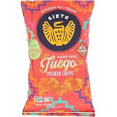 Siete Family Foods Fuego Potato Chips, 5.5 oz Bag