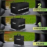K KNODEL Car Boot Organiser Small Black Storage Box and Bag view 4