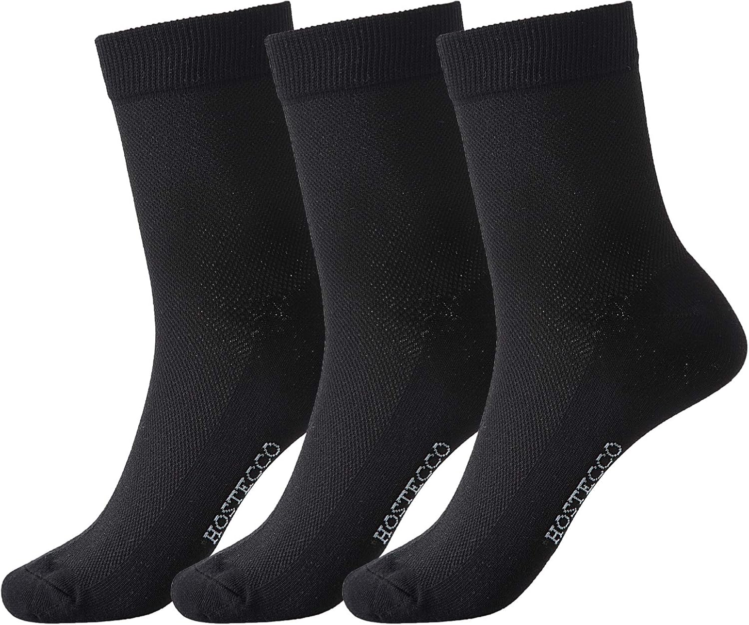 Work Socks for Men Black Socks 3 Pack Odour Control Socks Amazon.co.uk Clothing