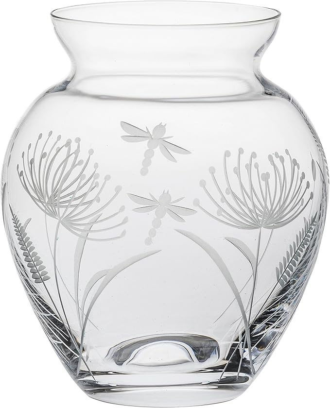 Royal Scot Crystal Dragonfly Small Posy Vase Gift Boxed Amazon.co.uk