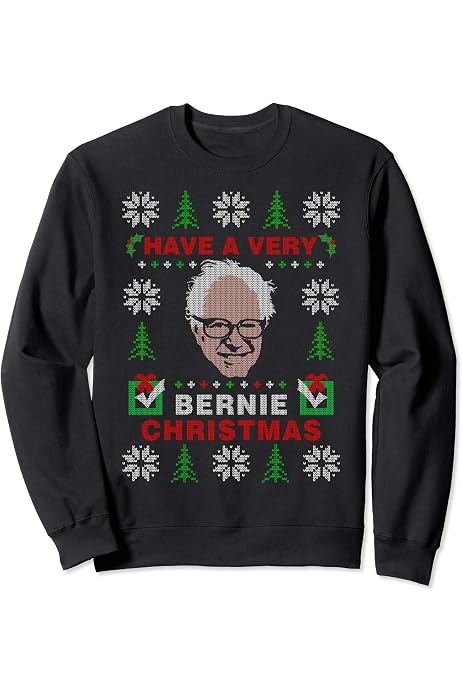 Very Bernie Sanders Ugly Christmas 