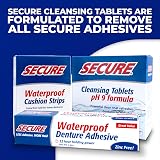 Secure Zinc Free Denture Adhesive Cream 1.4 oz 4 Pack view 8