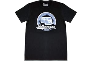 BRISA VW Collection - Volkswagen Samba Bus T1 Camper Van T-Shirt Unisex with Retro/Vintage Design