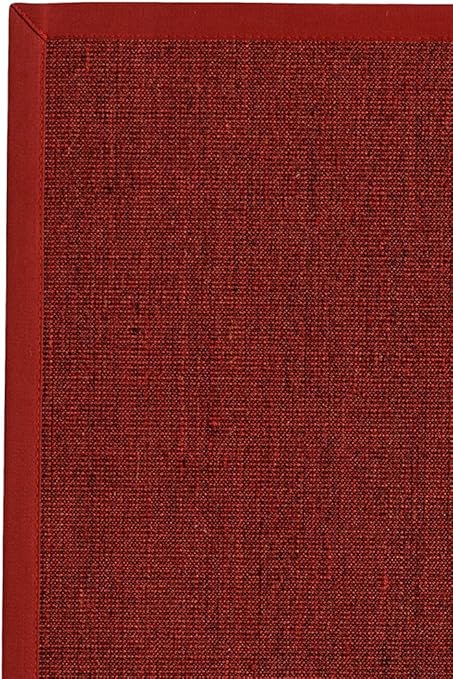 Astra Sisal Rug Salvador Red 10 Sisal Red 14 300 X 300 Cm Amazon Co Uk Kitchen Home