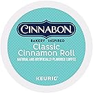 Cinnabon Classic Cinnamon Roll Coffee Keurig Single-Serve K-Cup Pods, 72 Count (6 Boxes of 12 Pods)