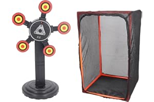 Children Electronic Scoring Target Toy Enhanced Accuracy Auto Reset Sound Effect 360 Degree Rotating for Competition Training