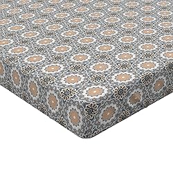 Ambesonne Ethnic Fitted Sheet, Moroccan Folklore