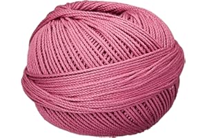 Handy Hands Lizbeth Cordonnet Cotton Yarn, 3, English Rose Medium