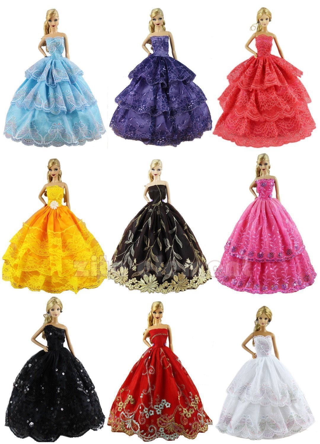 diseños de vestidos para barbie