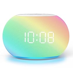 Reacher Auto-Dimmable Alarm Clock Sound Machine