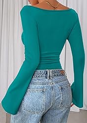 PRETTYGARDEN Women's Long Sleeve Shirts 2025 Fall