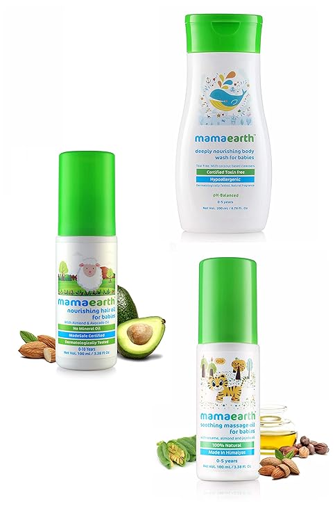 mamaearth hair oil for baby