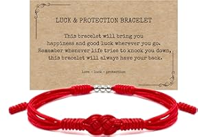 HARACRAFT Infinity Protection Bracelet, Forever Lucky and Safe Multiple Color Tibetan Bracelet, Surfer String Wrap Bracelet for Men, Women, Forever Friendship, Luck and Protection