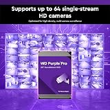 WD Purple Pro 18TB Smart Video Internal HDD AllFrame 7200 RPM 5 Year view 5