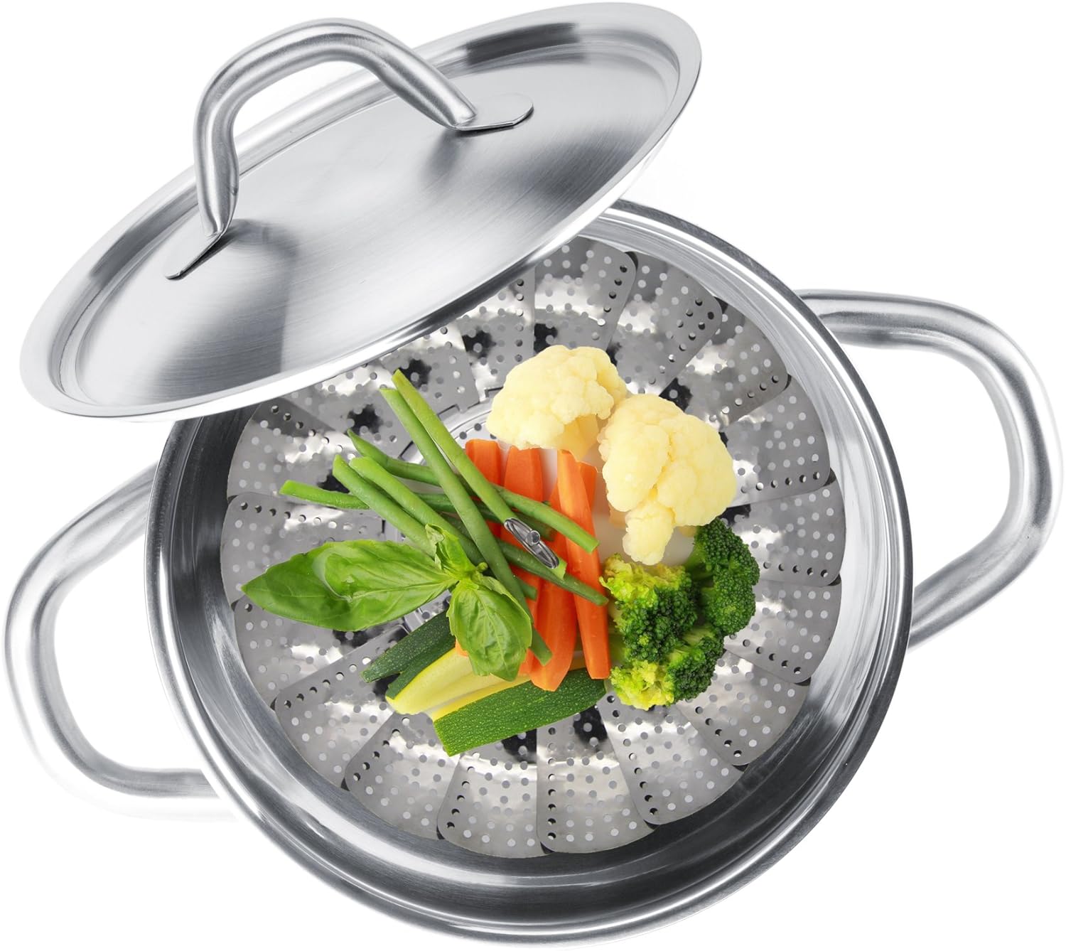 Steamed Vegetables with Garlic Butter Life Tastes Good