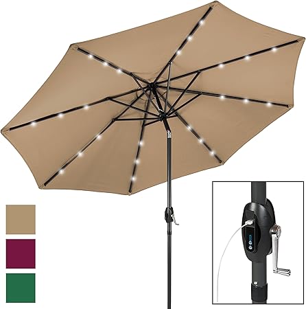 Amazon Com Best Choice Products 10 Foot Aluminum Polyester Solar