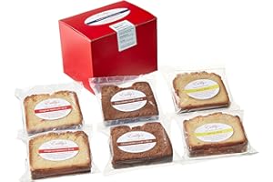 Emily's Heirloom Pound Cakes 6 Pack Assorted Slice Box