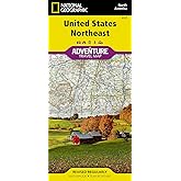 United States, Northeast Map (National Geographic Adventure Map, 3127)