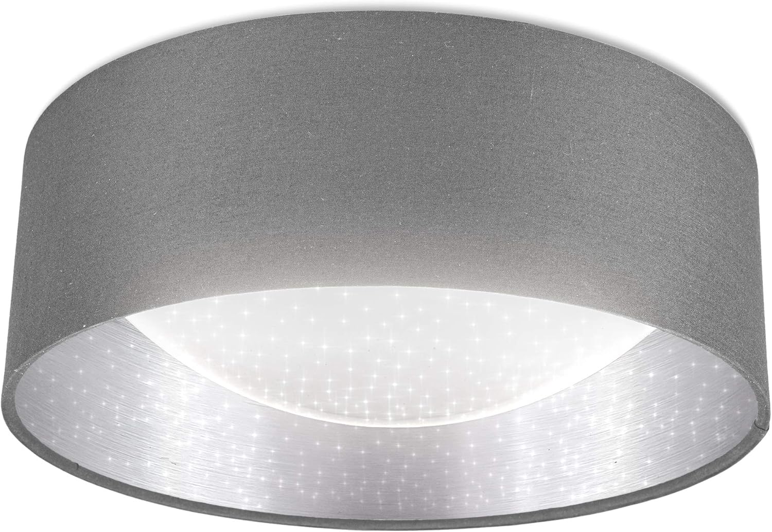 B.K.Licht LED Ceiling Light, Built-in 12W LED Board, 4000K Neutral White, 1200Lm, diameter 12.6in