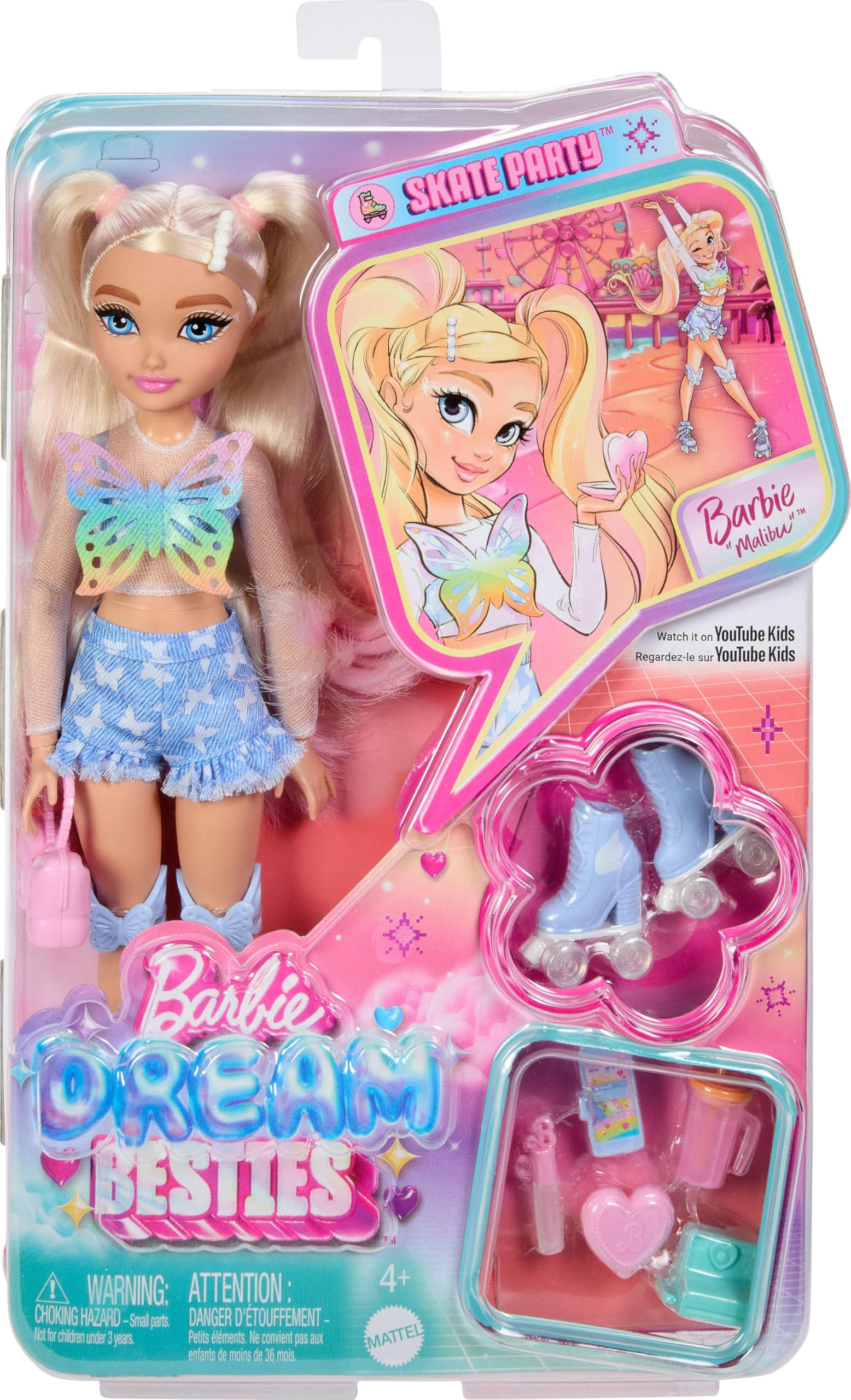 Barbie Dream Besties Doll and Accessories, Barbie 