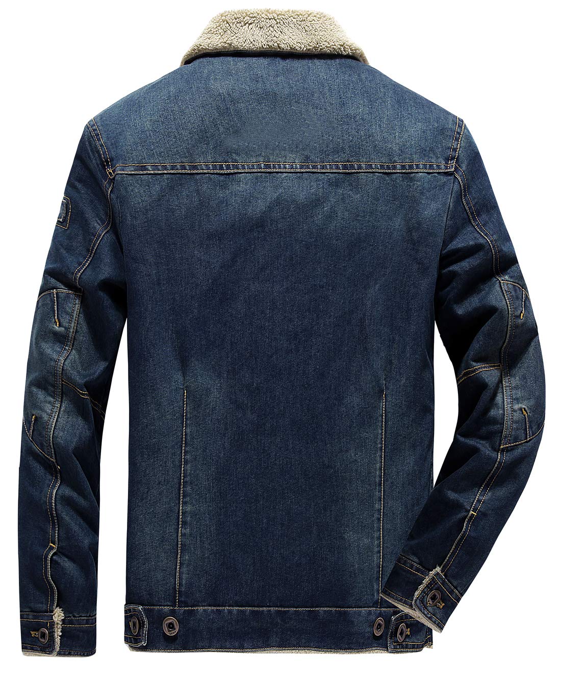 sherpa front trucker jacket