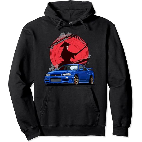 トップス FUC SKYLINE PULLOVER Nissan Skyline GTR Pullover Hoodie - Hardtuned