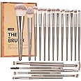 Make up Brushes, 20 Pcs Professional Makeup Brushes Set Foundation Eyeshadow Blush Brush,Travel Kabuki Blending Concealers Face Powder Eye Makeup Brush Sets with Gift box