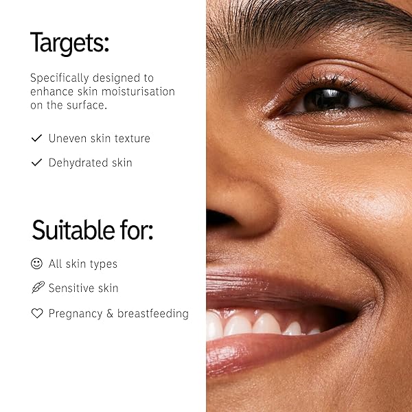 THE INKEY LIST POLYGLUTAMIC ACID SERUM, FACE SERUM TO MOISTURIZE DRY SKIN, REDUCE FINE LINES AND BOOST RADIANCE, 1.01 FL OZ