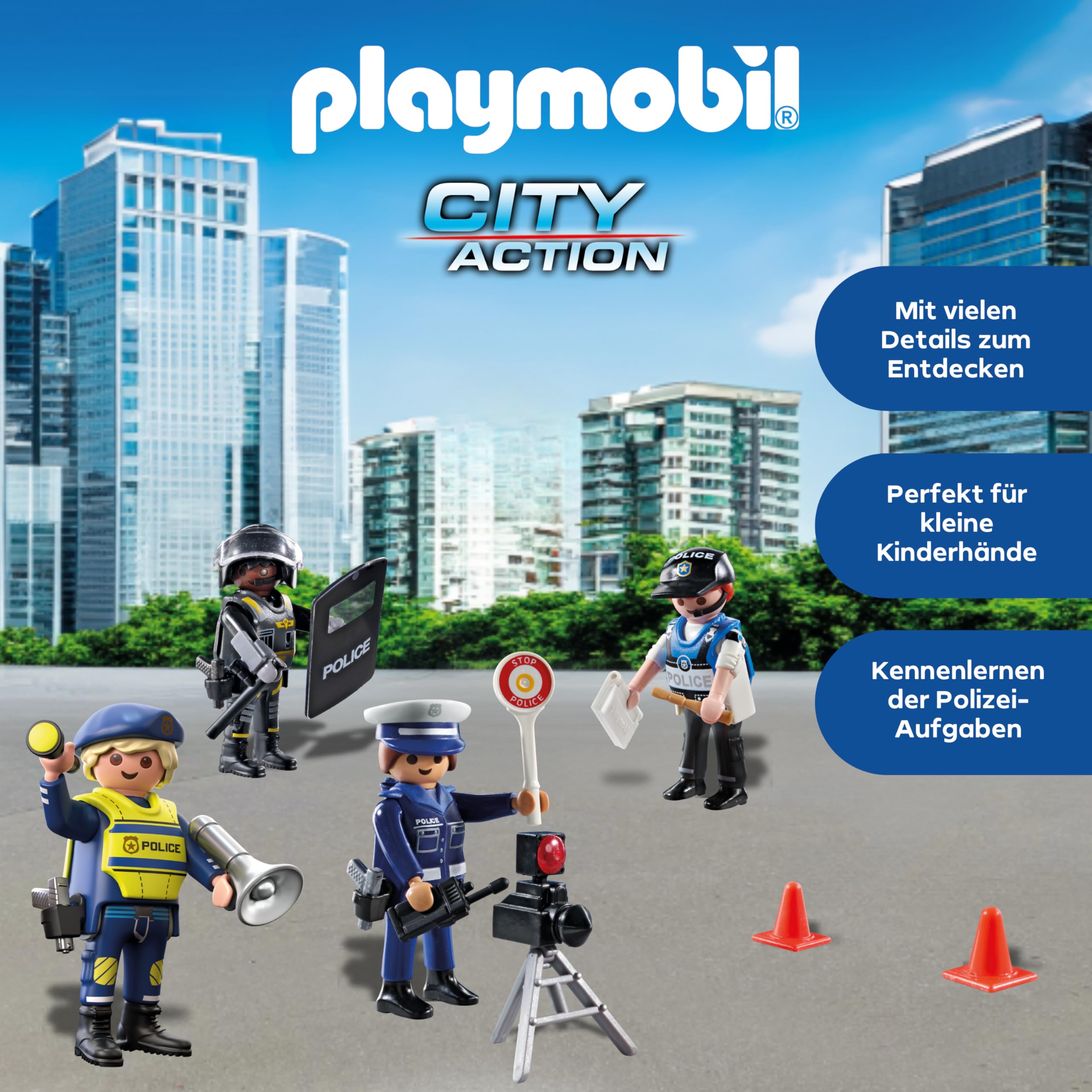 PLAYMOBIL Figurenset Polizei 3