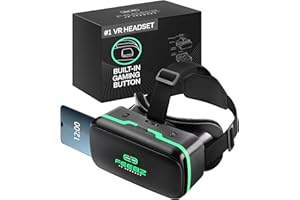 FEEBZ 3D VR Headset for Kids 2.0 - for iPhone & Android Phones | with 3D VR Videos & Apps Links | Virtual Reality Goggles Set for Beginners