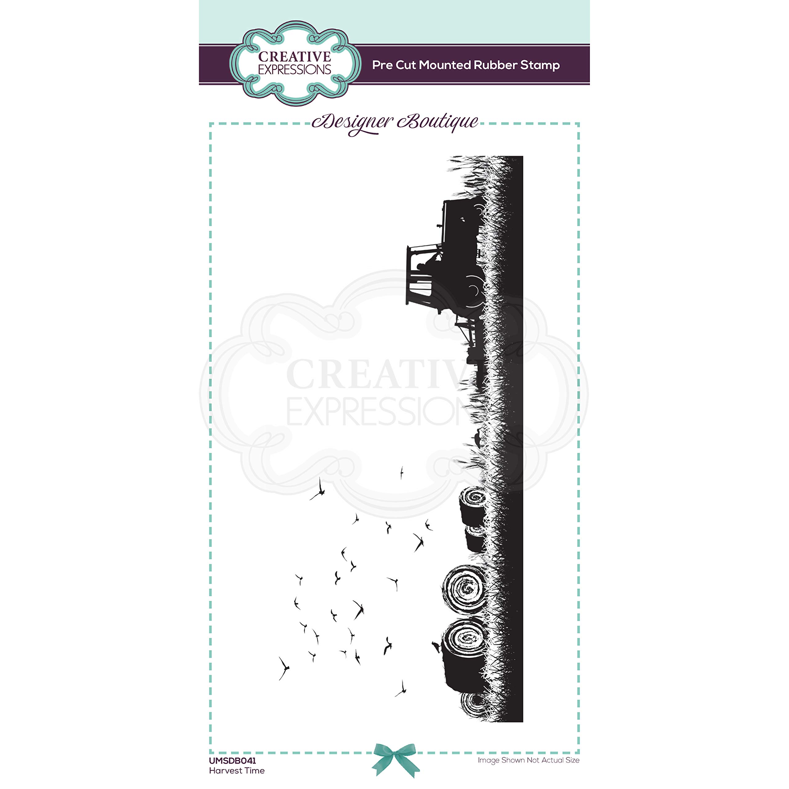 Designer Boutique Collection - Harvest Time - Pre Cut Rubber Stamp
