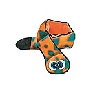 Outward Hound Invincibles Snake Stuffingless Plush Dog Toy