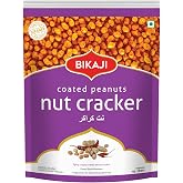 Bikaji Nut Cracker Peanuts 200g | Indian Coated Peanut Snack (35.27 Oz (1 Kg), Spicy Coated Peanuts (Nut Cracker))