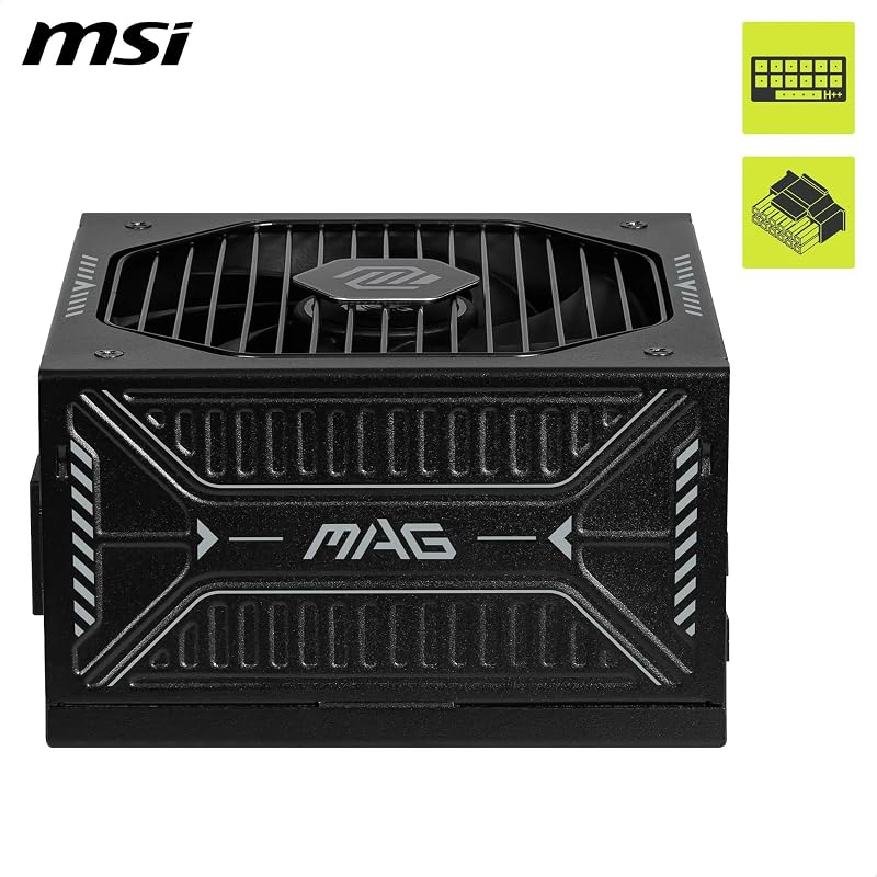 MAG A850GLS PCIE5 Alimentation modulaire ATX 3.1, 80 Plus Gold