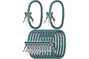 TFTAFAN Graduation Ribbon Lei Graduation Leis Necklace Class of 2024 Graduation Necklace Braided Necklace Graduation Gift Party Accessories for Women and Men