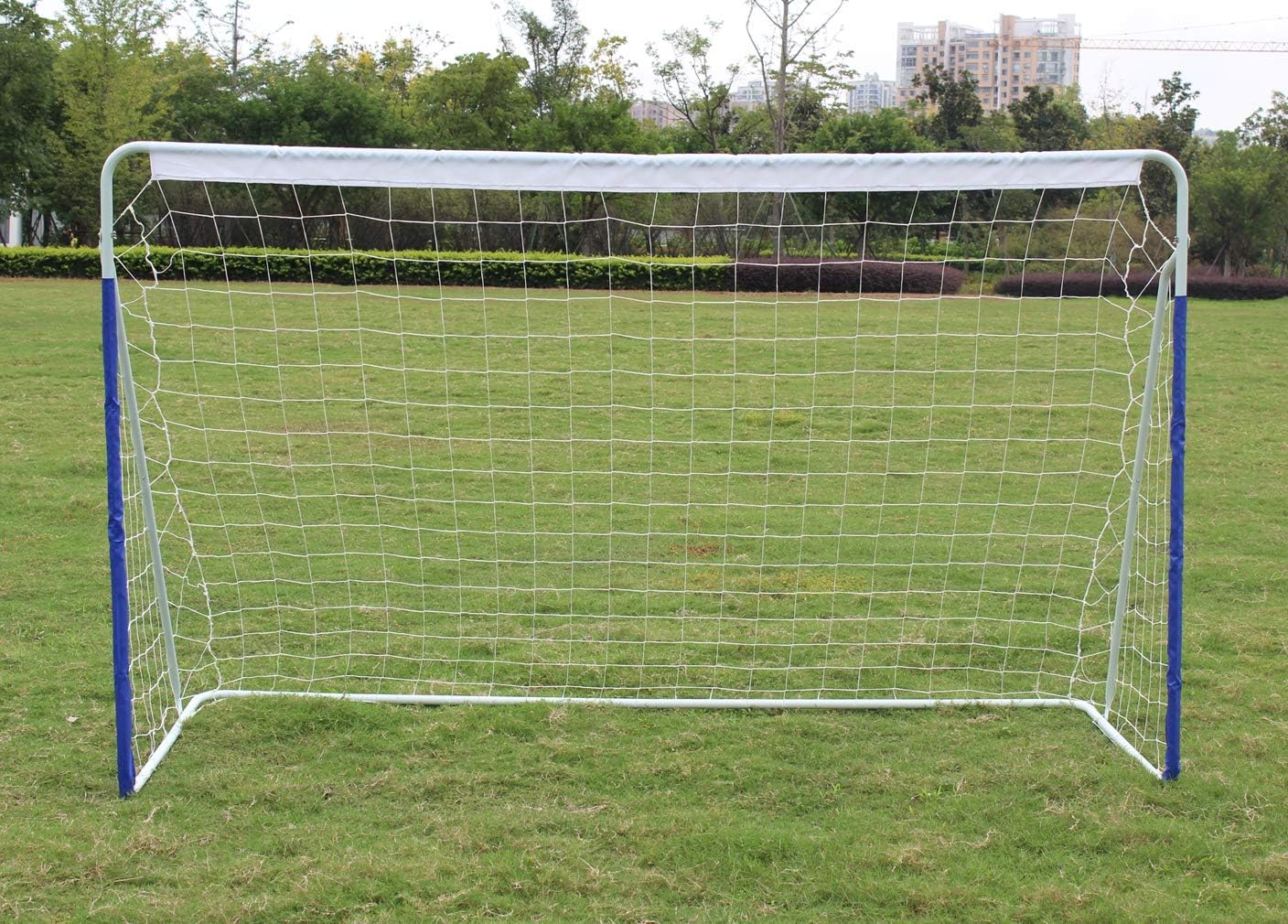 KLB Sport 8' x 5' Portable Steel Soccer Goal with Net and Carry Bag : Sports & Outdoors