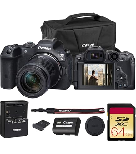 Amazon.com : Canon EOS R7 Mirrorless Digital Camera with RF-S 18