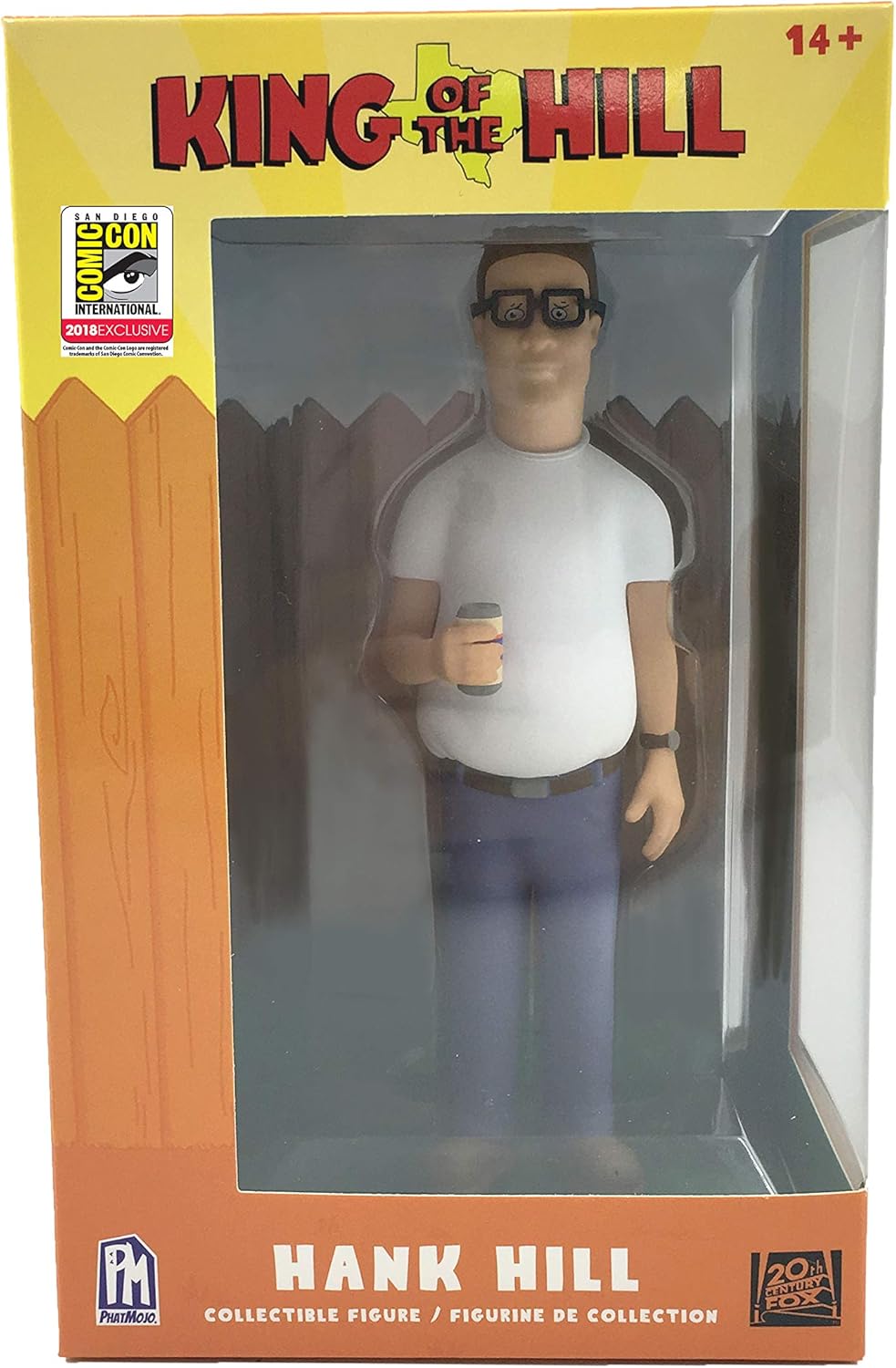 The Hill 5” Hank Hill Vinyl Figure 