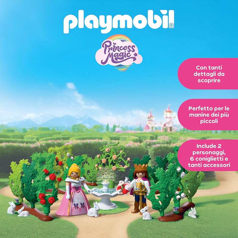 | Princess | Labirinto Reale | Principe e Principessa con Labirinto Variabile | Stimola la Creatività | Giocattolo Principessa dai 4 anni in su | 72053 — foto 3 di 7
