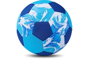 CHAMPHOX Indoor Soccer Balls Size 4, Soft Safe Silent Soccer Ball for Inside House Kids Aged 8-12 Youth Fun Soccer Gifts for Girls Boys Birthday Christmas