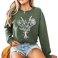 Amazon.com: Wildflowers botanical plant Women's Long Sleeve